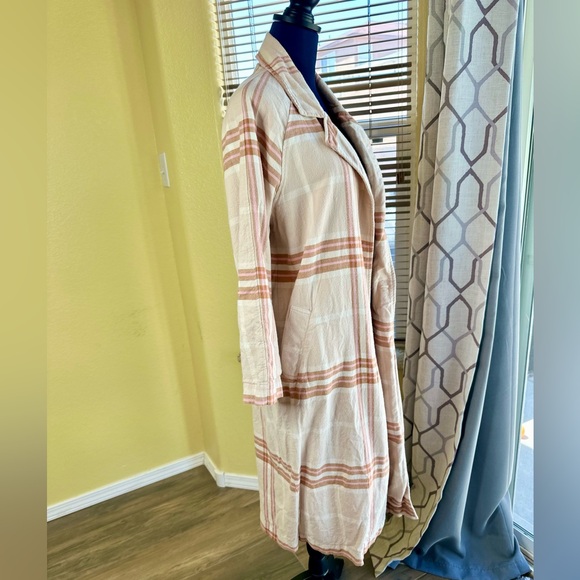 EUC Spell & the Gypsy Collective Organic Cotton Musk Basecamp Trench Coat - Picture 14 of 17